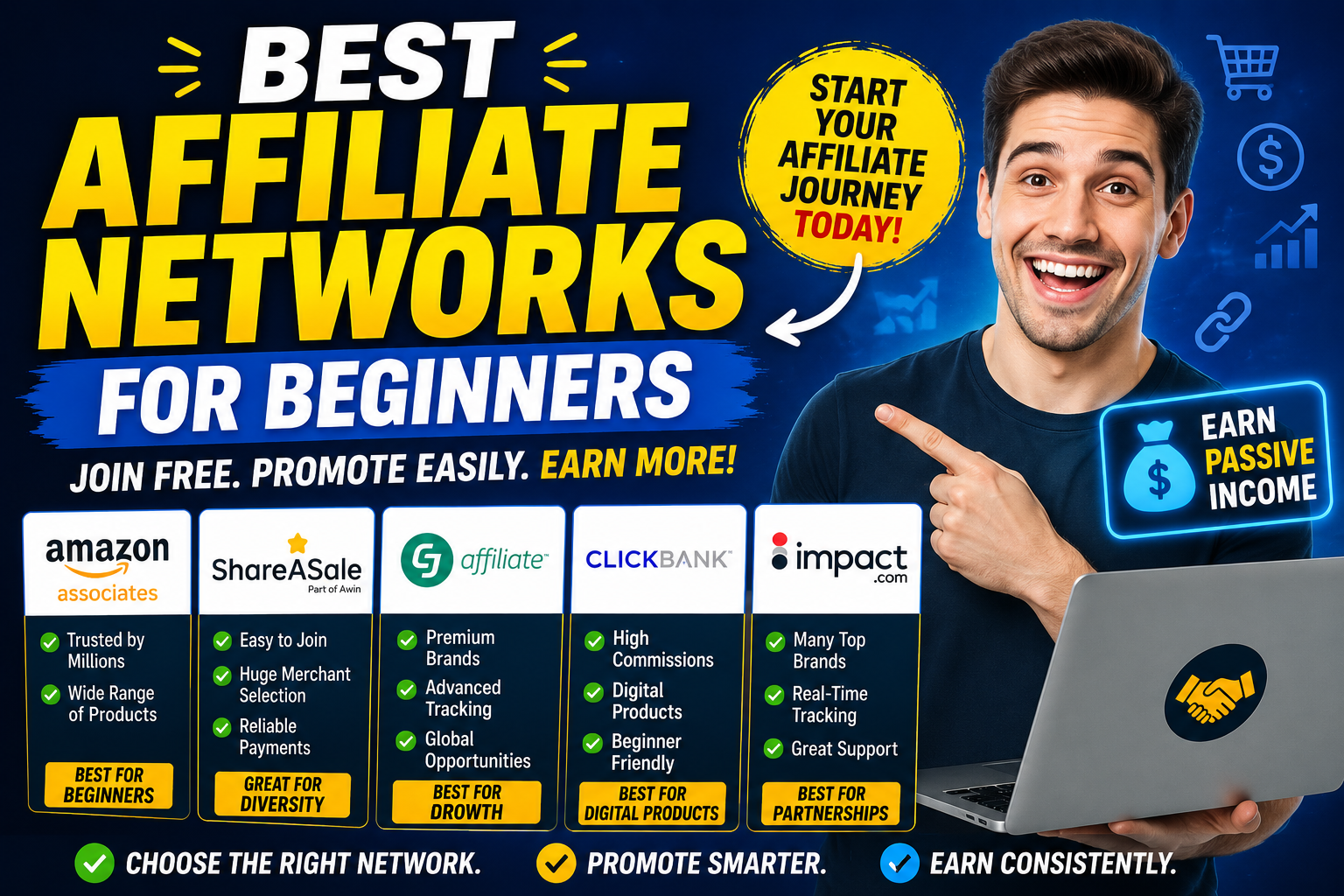 Best Affiliate Networks for Beginners