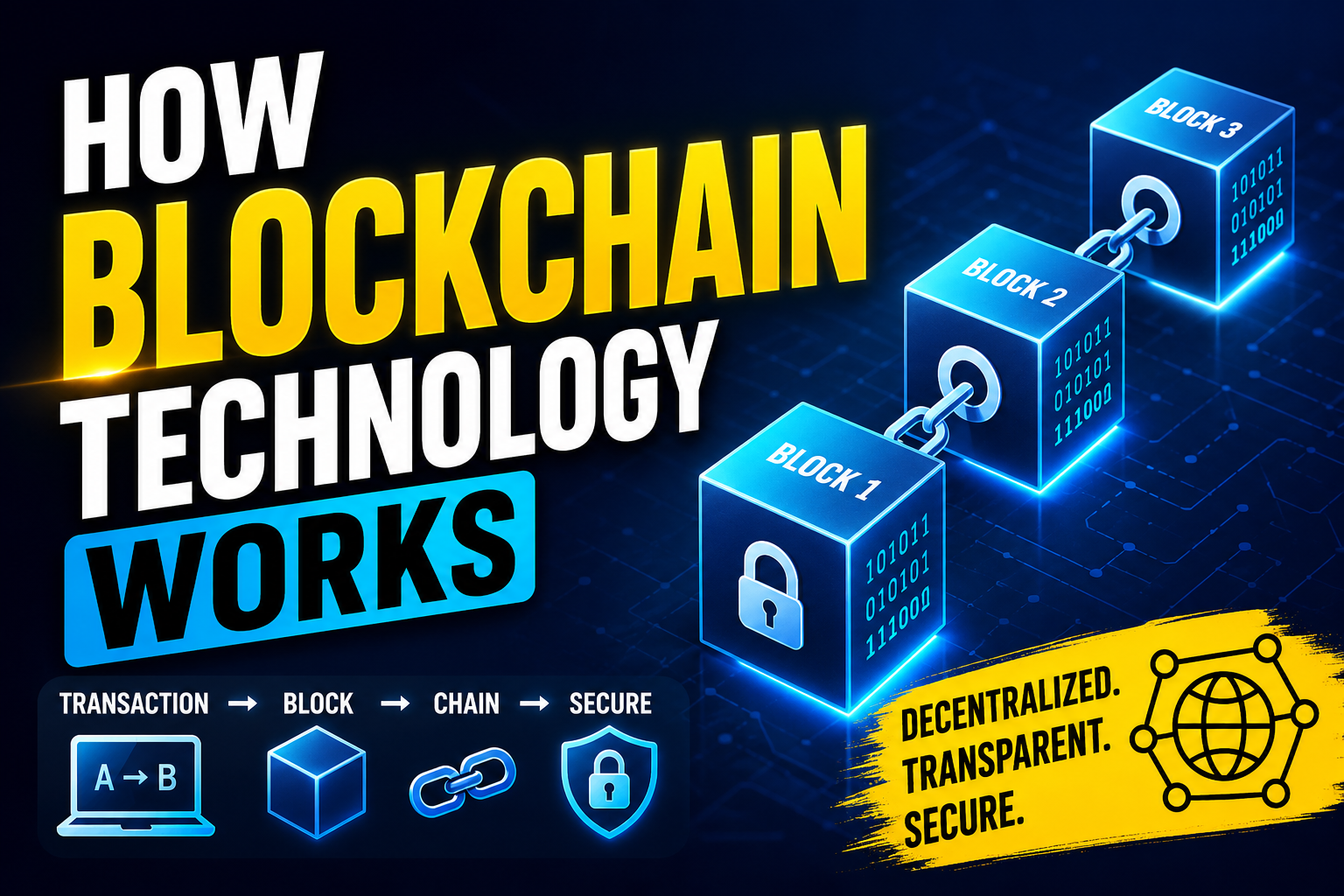 How Blockchain Technology Works