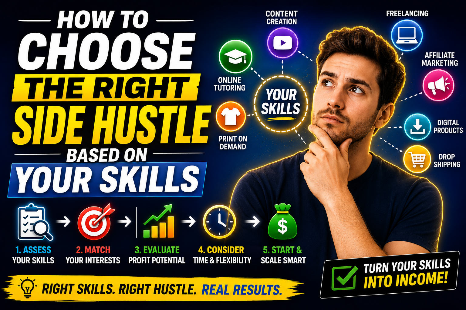 How to Choose the Right Side Hustle Based on Your Skills